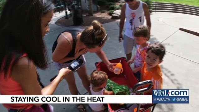 Triangle residents look for ways to beat the heat