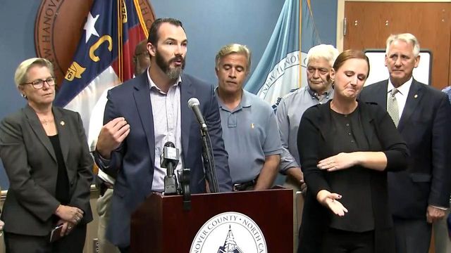 Wilmington-area officials discuss hurricane preparations