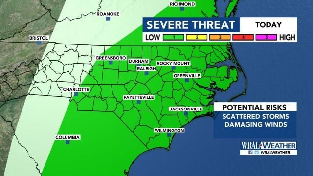 Tornado warnings expire as severe weather moves through central NC ...