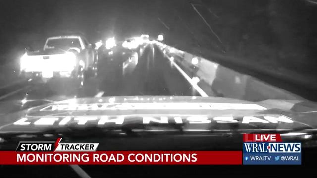 WRAL Storm Tracker: Roads are wet for rainy morning commute