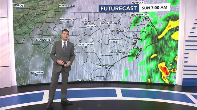 Rain, wind make for another dreary day; clearing begins Sunday