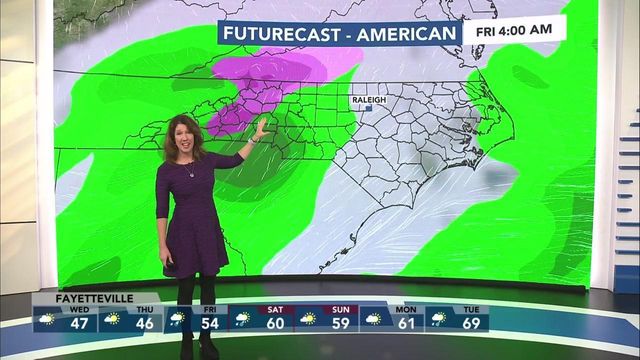 More rain to move in Friday