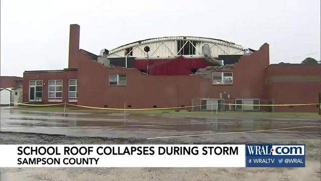 Community relieved after only minor injuries reported in roof collapse