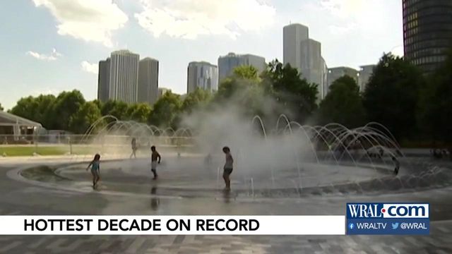 Earth clocks hottest decade on record