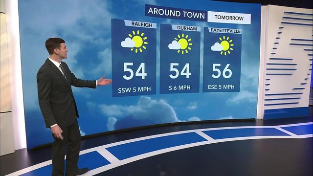 Snowflakes seen in some spots Saturday; warmer weather on the way