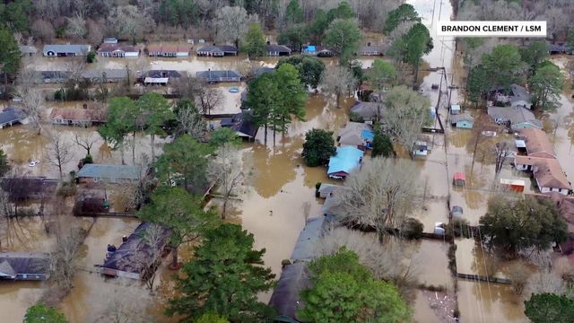 Flooding danger in central Mississippi continues