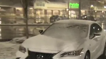 Fayetteville seeing some snow, little accumulation