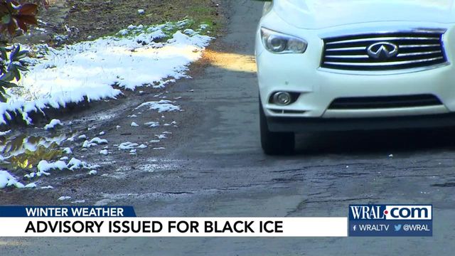 Black ice main worries as drivers face frigid night of driving