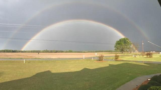 Wilson double rainbow