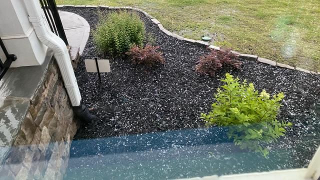 Hail in Spring Hill, June 19, 2020