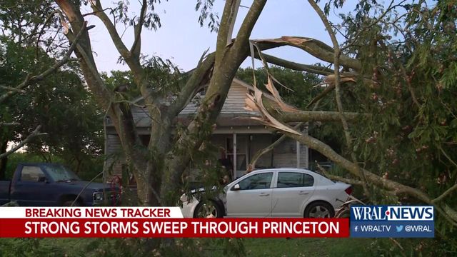 Princeton among hard-hit areas as storms move through area