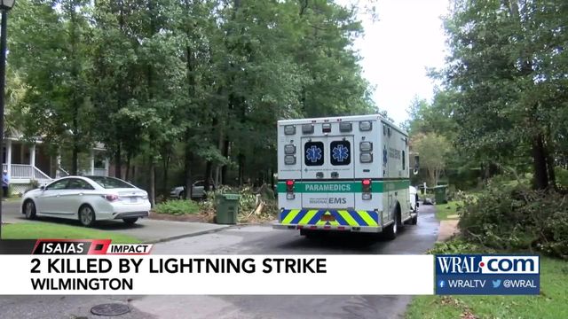Lightning kills two men in Wilmington