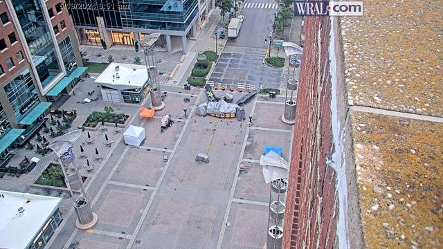 Downtown Raleigh Fayetteville Street cam from the Sheraton Raleigh Hotel