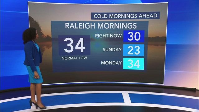 Bundle up! Triangle wakes up to below-freezing temps