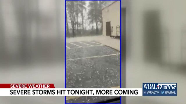 Severe weather engulfs central NC Friday as more set to arrive Saturday