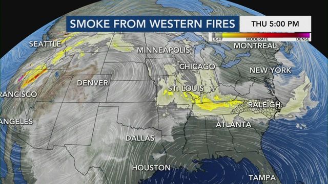 Wildfire haze should clear in coming days