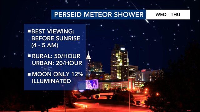 When and where to best see this week's meteor shower