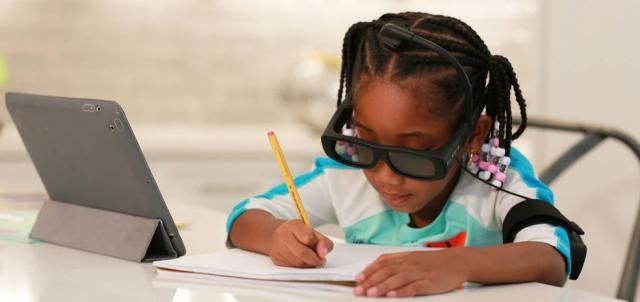 Narbis glasses train the user to focus by measuring brainwaves and providing attention feedback through glasses