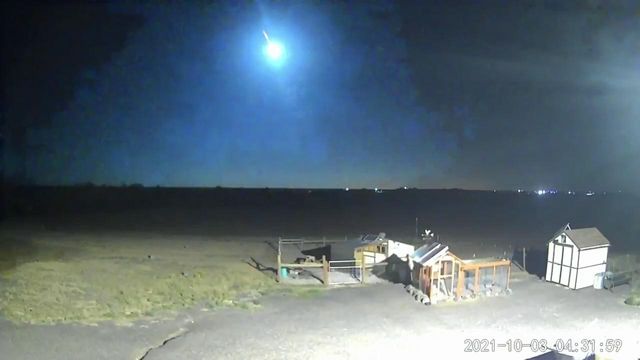 Fireball from space likely part of annual meteor shower