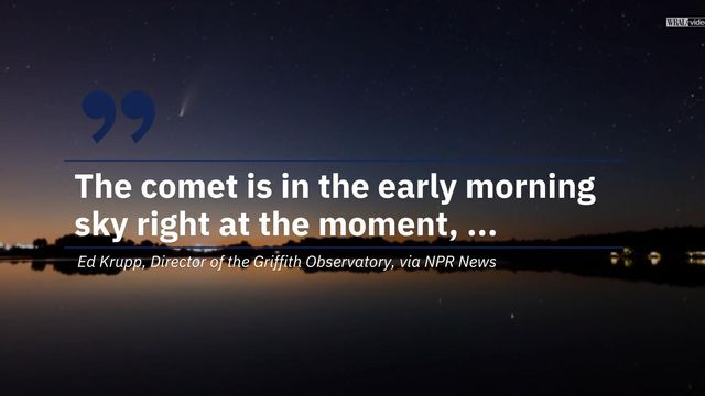 How to see this year's brightest comet
