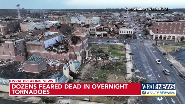 Dozens feared dead after tornado rips through South, Midwest 