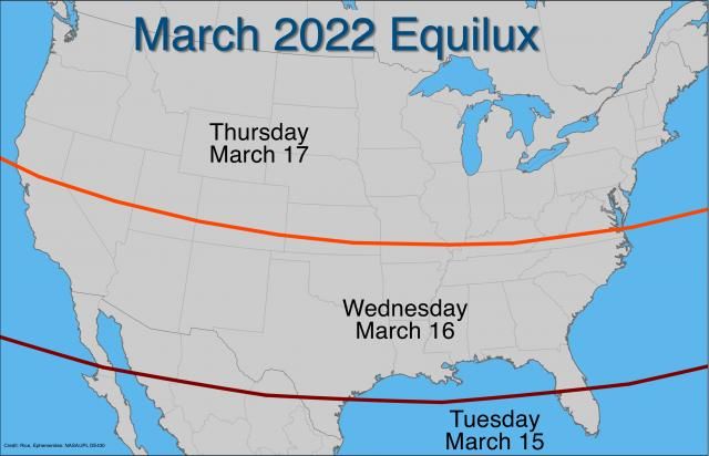 March 22 equilux
