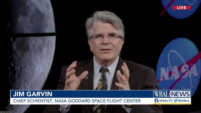 NASA expert Jim Garvin speaks on upcoming moon research, lunar eclipse 