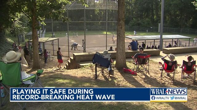 Playing it safe during record-breaking heat wave 