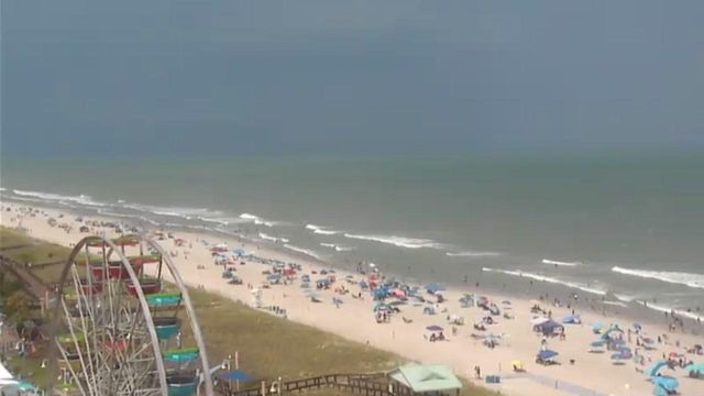 Carolina Beach is packed with people celebrating ahead of the July 4th holiday