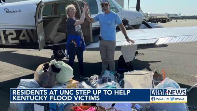 Medical residents at UNC step up to help Kentucky flood victims