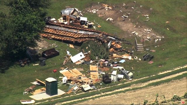 NC tornado: Homes flattened after EF-3 tornado rips through Rocky Mount