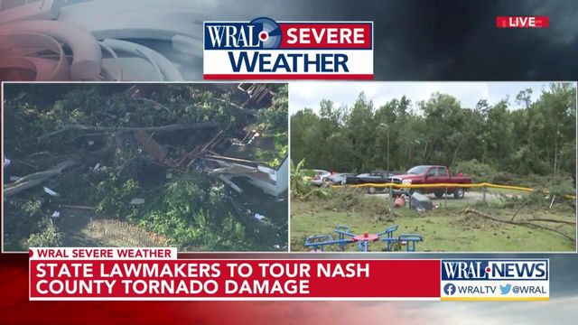 NC lawmakers to tour Nash County tornado damage