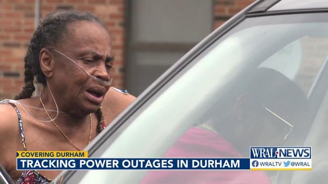 Durham woman can't access oxygen during power outage
