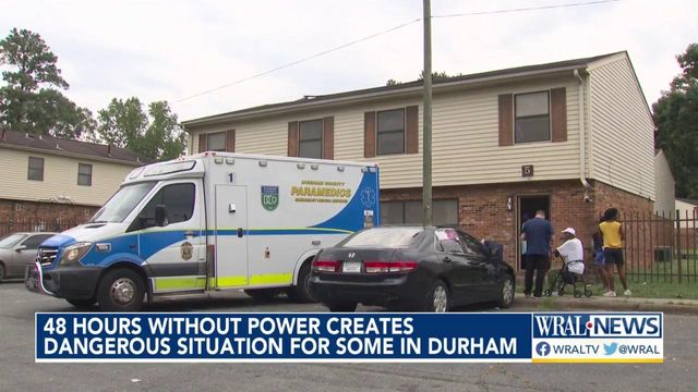 48 hours without power creates dangerous situation for some in Durham 