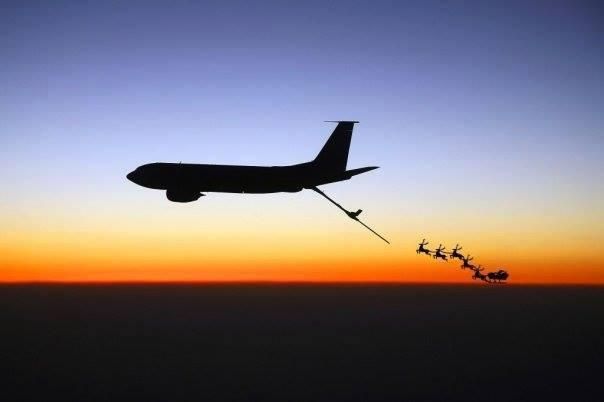 US Air Force supports Santa