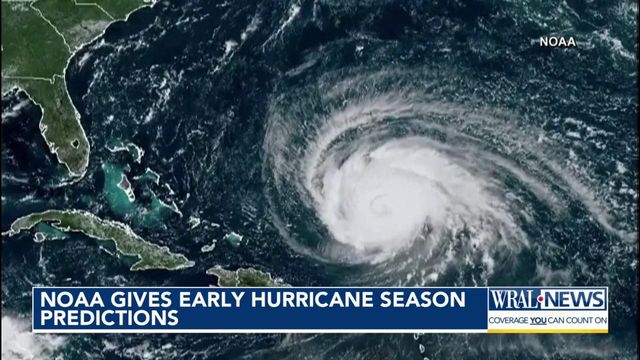 NOAA gives early hurricane season predictions