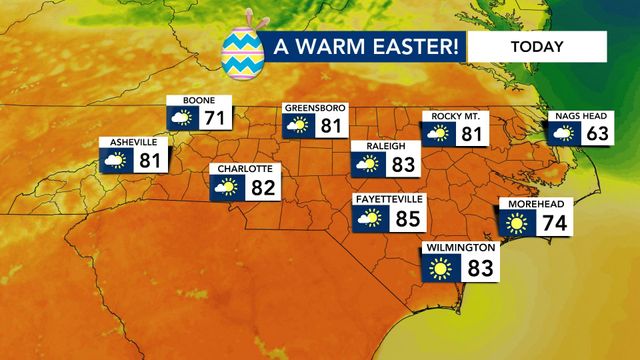 WRAL WeatherCenter Forecast