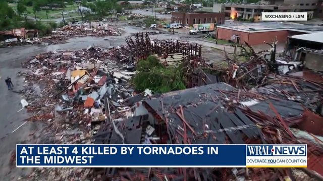 Millions remain on alert for severe storms after tornadoes tear through Midwest