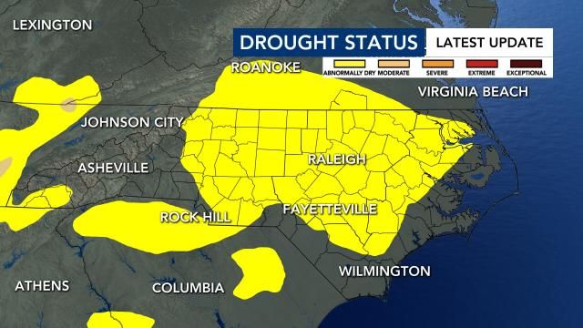 Here is the latest update on drought status. 