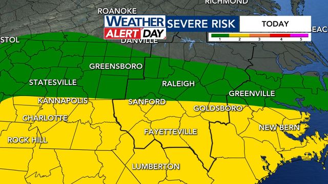 Severe risk Wednesday, May 15, 2024