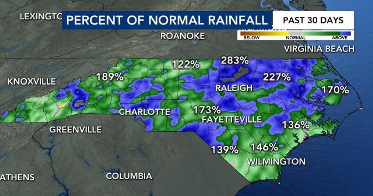 Wettest July on record could pose problems for Triangle, NC ahead of ...