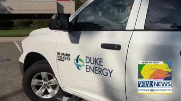 Duke energy crews prep for more power outages as Helene moves into NC