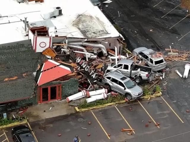 15 people injured, 14 buildings damaged, city declares a state of emergency