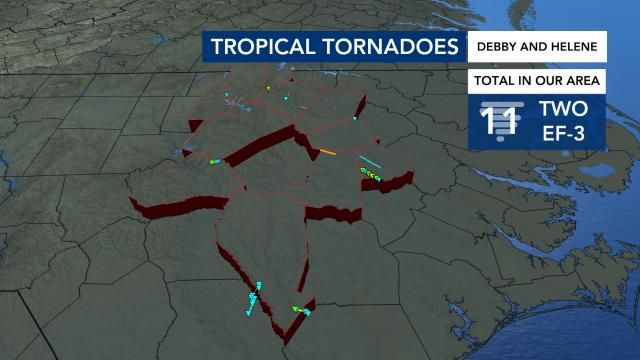 Active hurricane season leads to most tornadoes in the U.S. since 2011 ...