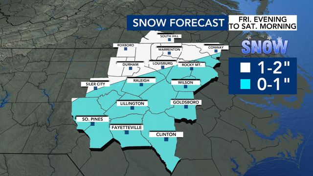 WRAL WeatherCenter Forecast