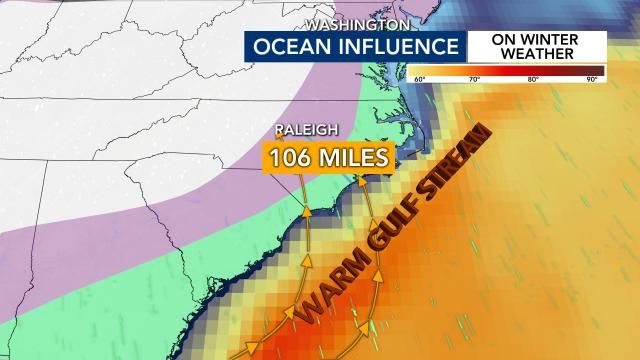 Finally measurable snow in the Triangle: Why did it take so long ...