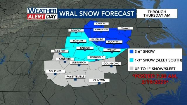 Q&A: What to expect from Wednesday's winter storm in North Carolina ...