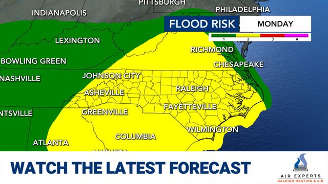 WRAL WeatherCenter Forecast