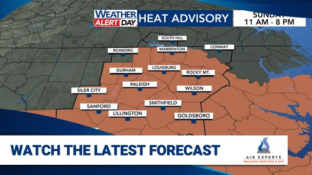 WRAL WeatherCenter Forecast
