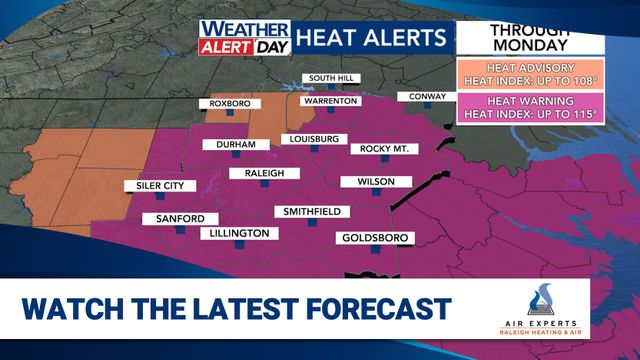 WRAL WeatherCenter Forecast